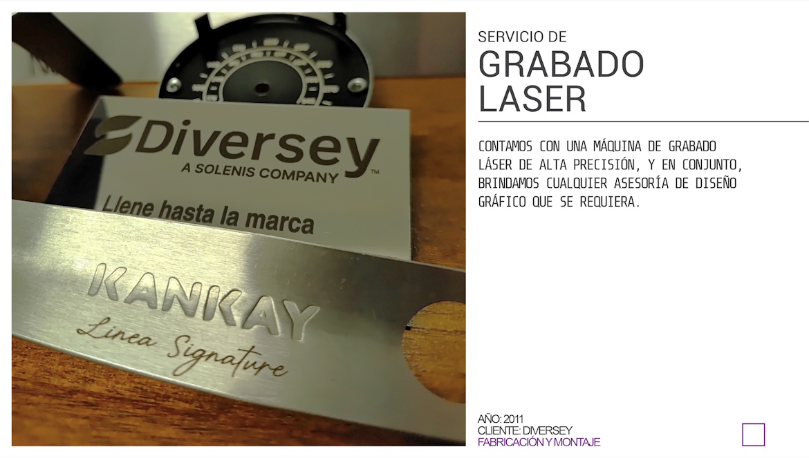 SERVICIO DE GRABADO LÁSER